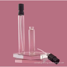 Pocket Cosmetic Mini Round Plastic Glass Perfume Bottle